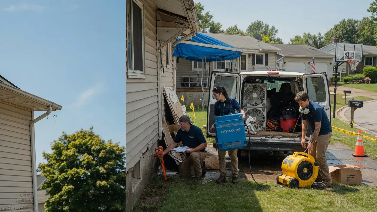 Ceiling Leak Cleanup in Osceola, PA near me